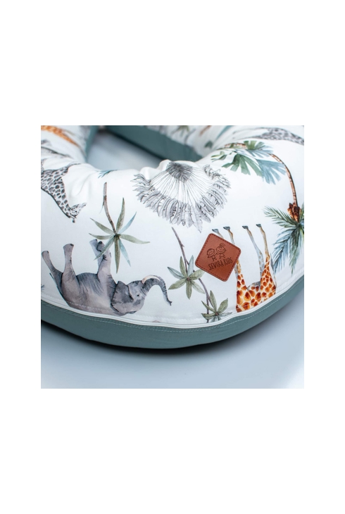 Coussin de maternité et d'allaitement + housse Safari, Sevira Kids