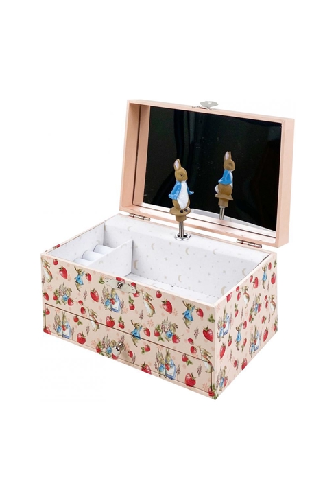 Boite à Bijoux musicale Peter Rabbit Fraises, Trousselier
