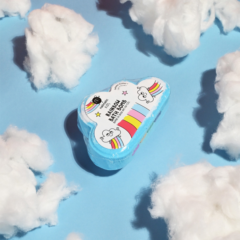 Bombe de bain arc-en-ciel, Nailmatic -