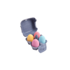 Boules de bain x4 Cluck-Cluck, Nailmatic