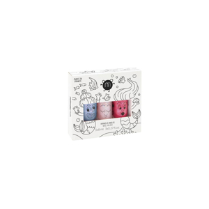 Coffret 3 vernis Mermaid, Nailmatic 1