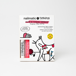 Coffret duo tattoopen Le Chat par Ami Imaginaire, Nailmatic 1