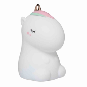 Veilleuse lumineuse en silicone Licorne, Little L 1