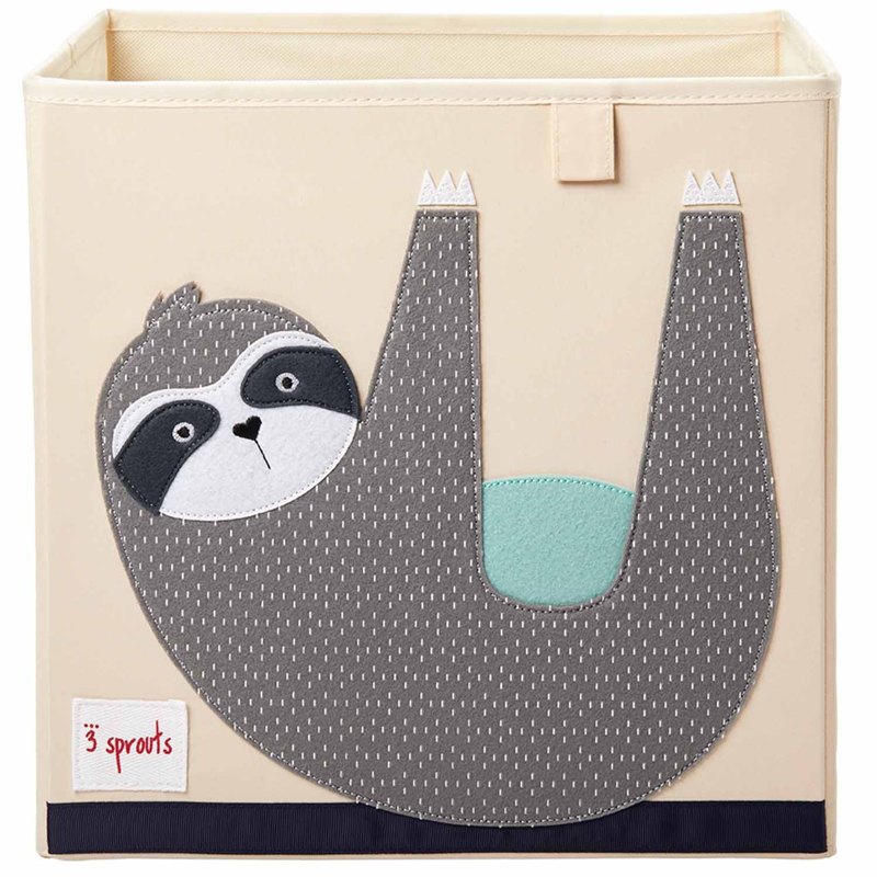 Boîte de rangement pour jouets Paresseux, 3 Sprouts -