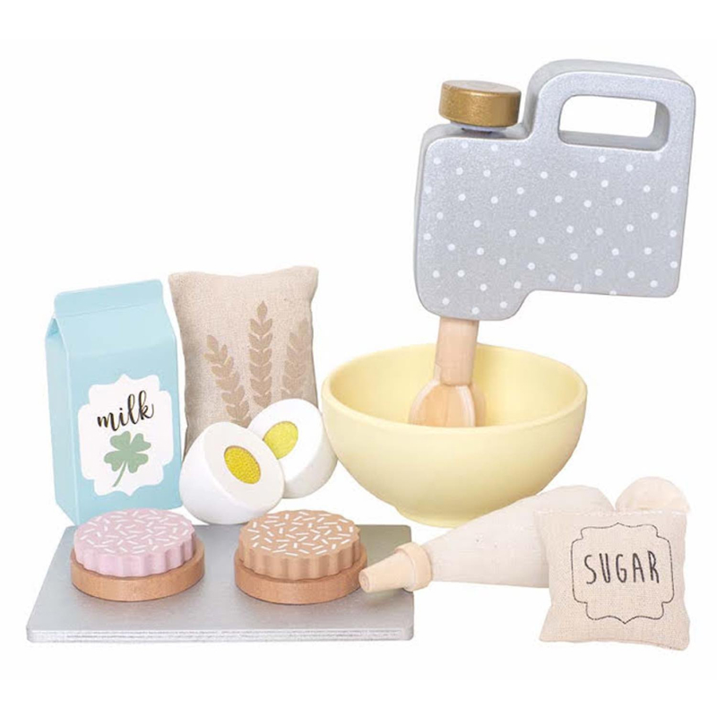 Dinette Set cookies en bois, JaBaDaBaDo -
