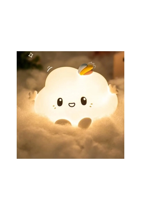 Veilleuse tactile en silicone Nuage, Little L