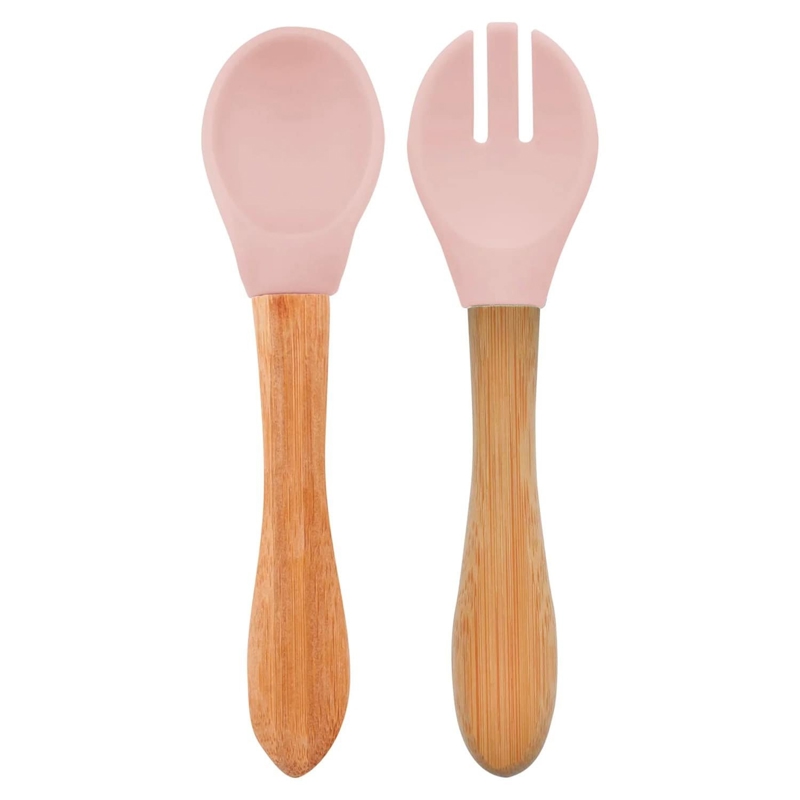 Minikoi - Set de couverts bébé fourchette et cuillère, Minikoioi - Mixte - Dès 9 mois