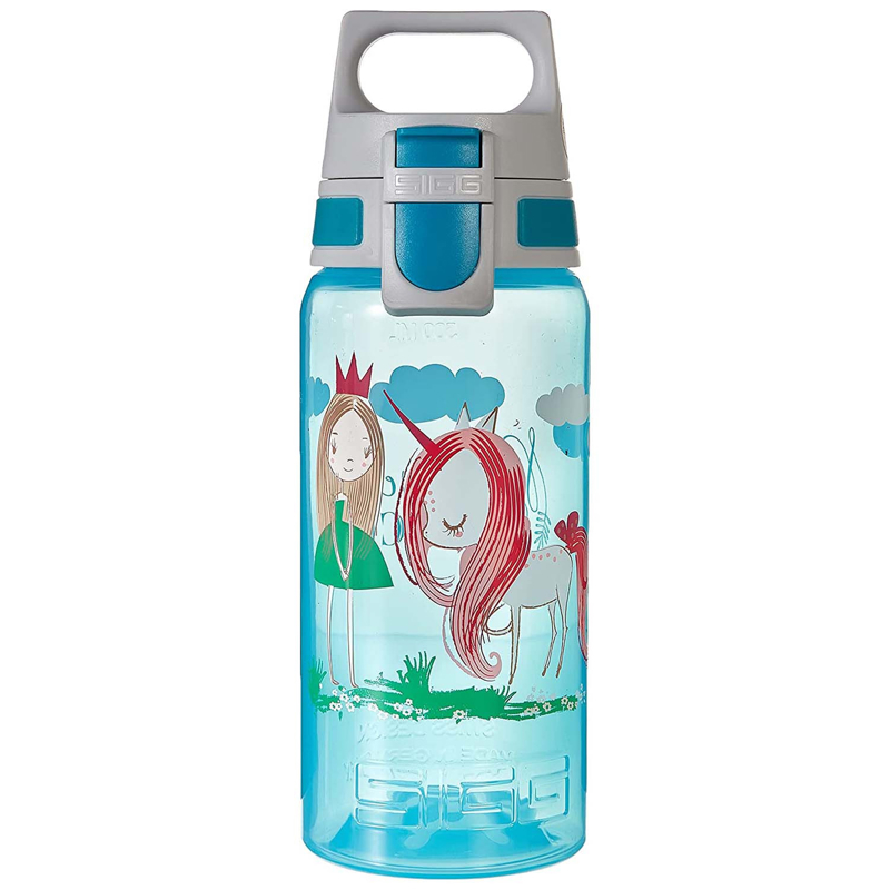 Gourde en plastique 500ml Princesse Licorne, Sigg -