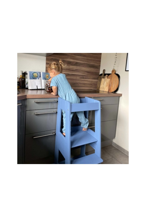 Tour d'apprentissage et d'observation FELIX Montessori bleu, Tissi