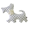 Grande peluche en coton Chien Scotty, Sevira Kids