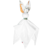 Doudou plat Lapin Safari, Sevira Kids