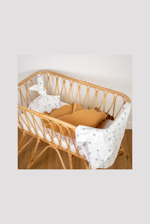 Doudou plat Lapin Bleuet, Sevira Kids