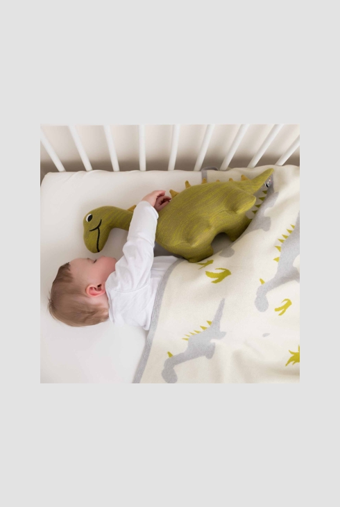 Couverture en coton bio DINO, Sevira Kids