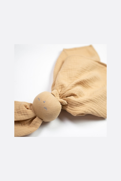 Doudou plat Lapin Jeanne, Sevira Kids