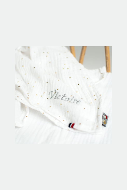 Doudou plat Lapin Jeanne, Sevira Kids