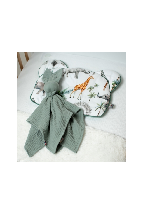 Doudou plat Lapin Jeanne, Sevira Kids