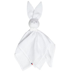 Doudou plat Lapin Jeanne, Sevira Kids 1