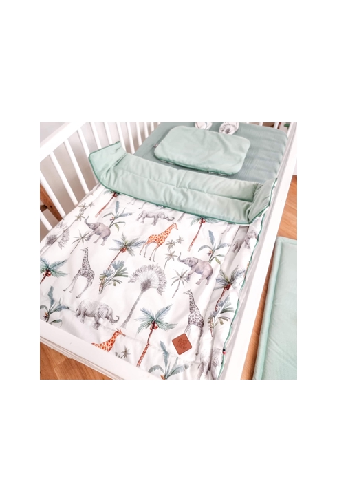 Couverture bébé réversible SAFARI, Sevira Kids
