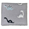 Couverture en coton bio DINO, Sevira Kids