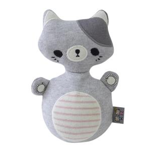 Culbuto en coton bio Chaton, Sevira Kids 1