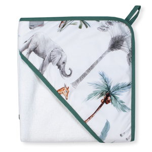 Cape de bain en coton et bambou Safari, Sevira Kids 1