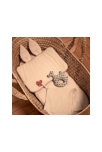 Hochet bébé en coton tricoté  Chien Scotty, Sevira Kids 2