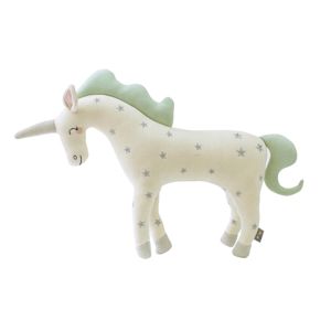 Peluche Licorne en tricot de coton 100% naturel, Sevira Kids 1