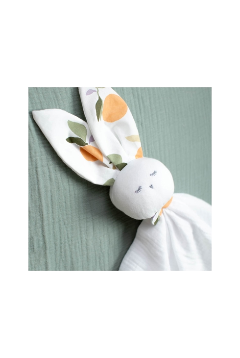 Doudou plat Lapin Clem, Sevira Kids