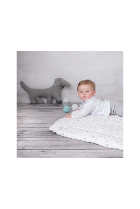 Peluche en coton tricot chien Teckel, Sevira Kids