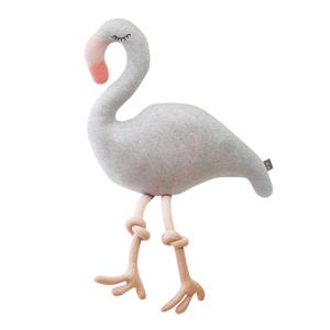 Grande peluche en coton Flamant rose, Sevira Kids 1