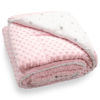 Grande couverture ou plaid en minky Stella, Sevira Kids