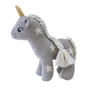 Peluche en coton tricot  Licorne étoile, Sevira Kids 1