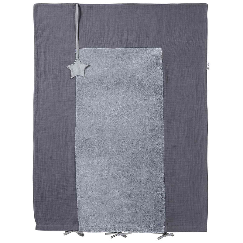 Housse pour matelas à langer en gaze de coton 60x80cm, Sevira Kids -