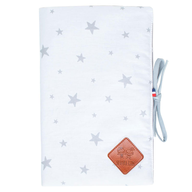 Protège carnet de santé en coton Stella, Sevira Kids -