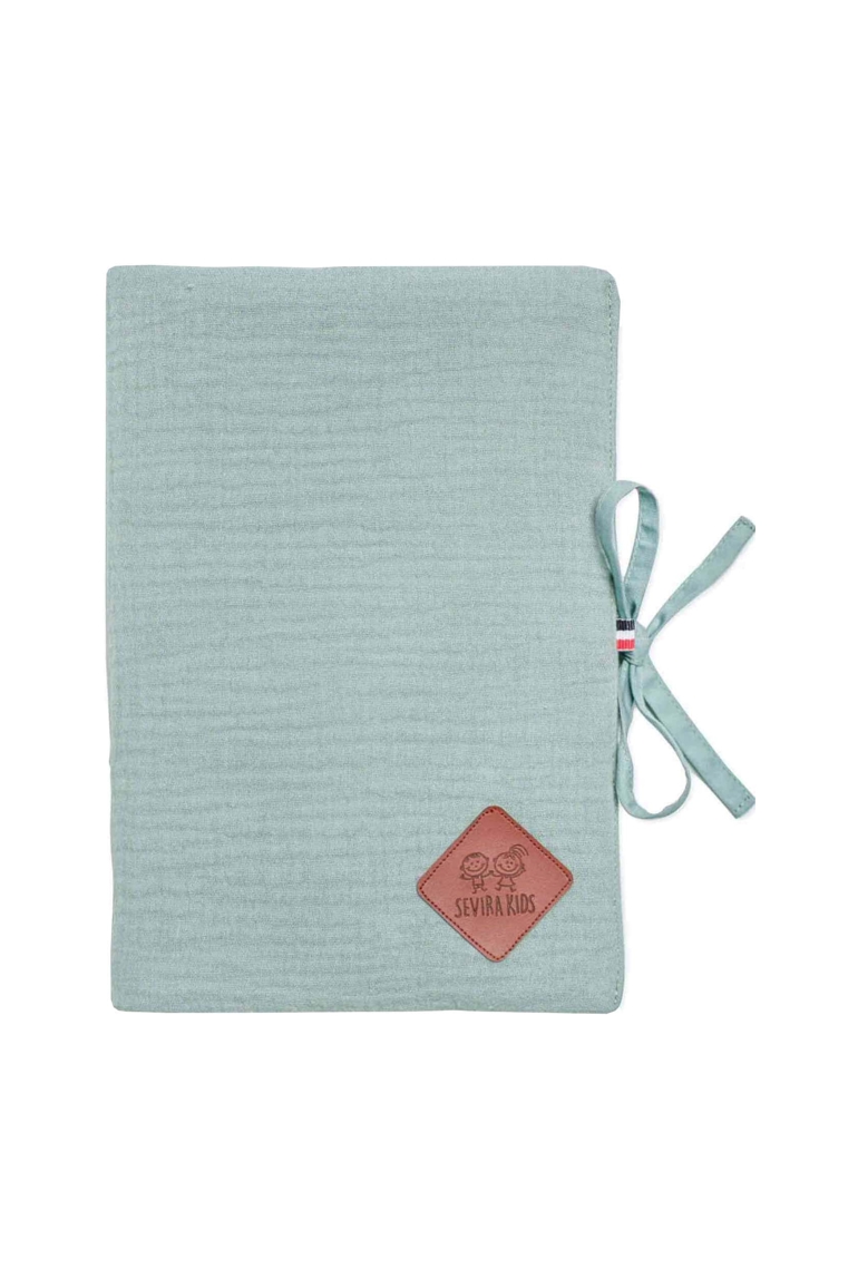 Protège carnet de santé en gaze de coton Jeanne, Sevira Kids 1