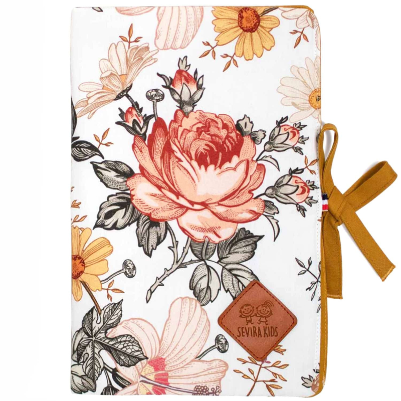 Sevira Kids - Protège carnet de santé en coton Néo Vintage, Sevira Kids - Femme - Dès la naissance
