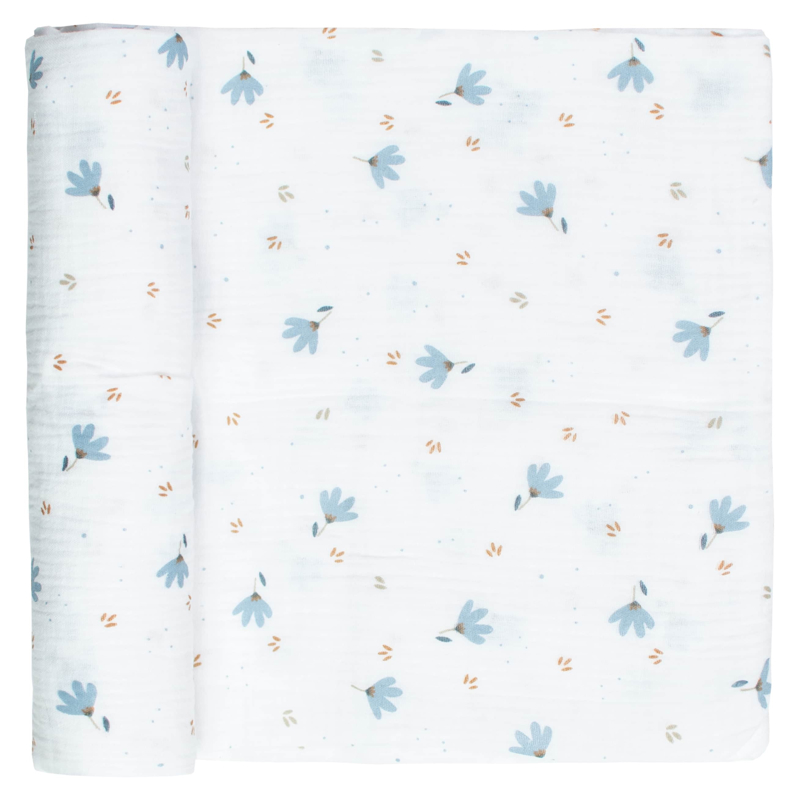 Maxi lange en gaze de coton Bleuet, Sevira Kids -