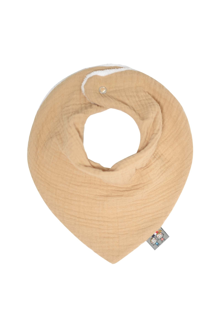 Bavoir bandana gaze de coton Jeanne, Sevira Kids 1