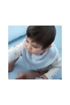 Bavoir bandana gaze de coton Jeanne, Sevira Kids 4