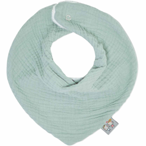 Bavoir bandana gaze de coton Jeanne, Sevira Kids 1