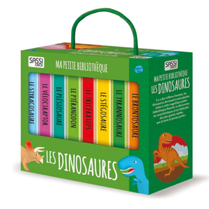 Lot de 8 Livres : Ma petite bibliothèque les dinosaures, Sassi 1