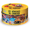 Puzzle & Livre : Les véhicules du chantier, Sassi