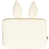 Oreiller plat lapin en gaze de coton Jeanne, Sevira Kids