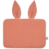 Oreiller plat lapin en gaze de coton Jeanne, Sevira Kids