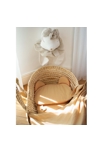 Oreiller bébé plat ourson en gaze de coton Jeanne, Sevira Kids 2