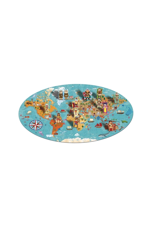 Puzzle & Livre : Voyagez, découvrez et explorez les civilisations anciennes, Sassi