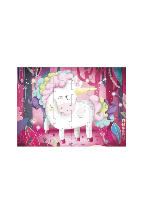 Puzzle & Livre : Ma licorne magique, Sassi