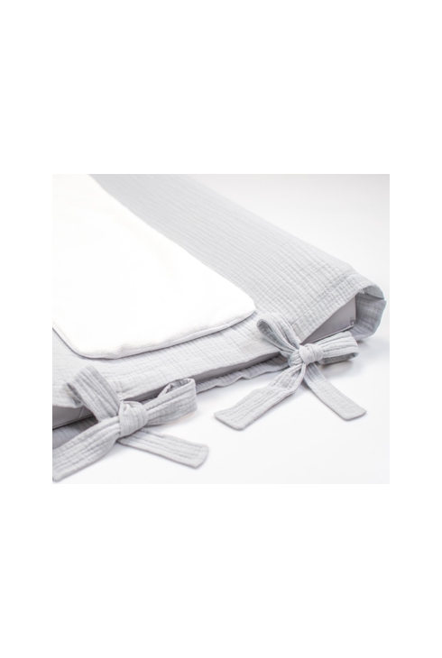 Housse de matelas à langer 70x50cm en gaze de coton Jeanne, Sevira Kids