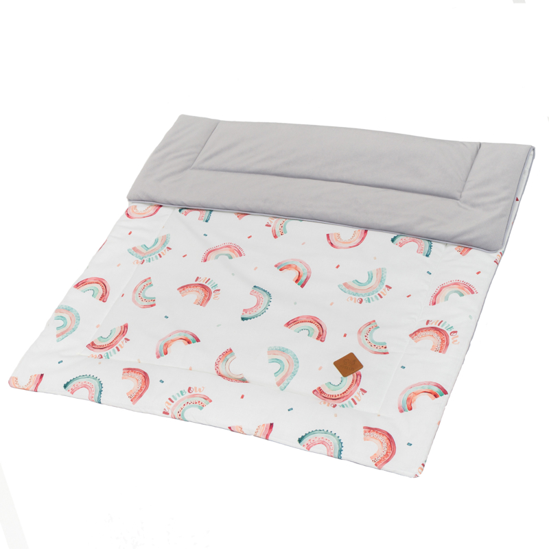 Sevira Kids - Couverture bébé réversible, Rainbow - Mixte