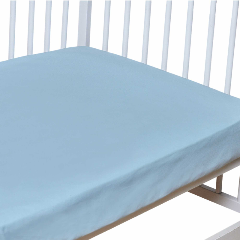 Drap housse en coton uni, Sevira Kids - 60x120 cm